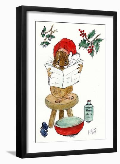 Santa-Nell Hill-Framed Giclee Print