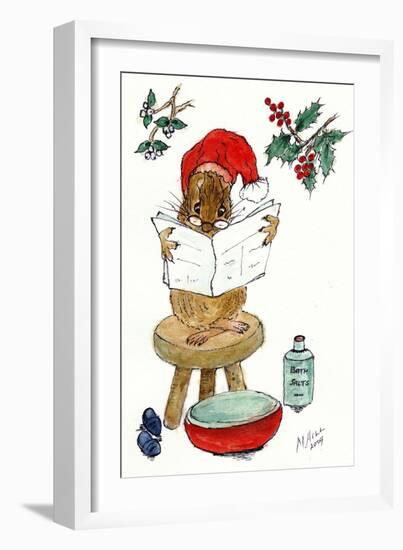 Santa-Nell Hill-Framed Giclee Print