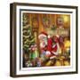 Santa-Art House Design-Framed Giclee Print