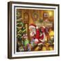 Santa-Art House Design-Framed Giclee Print