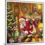 Santa-Art House Design-Mounted Giclee Print