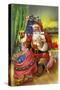 Santa-Art House Design-Stretched Canvas