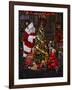 Santa-Santa’s Workshop-Framed Giclee Print