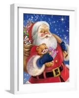 Santa-Art House Design-Framed Giclee Print