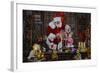 Santa-Santa’s Workshop-Framed Giclee Print