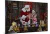 Santa-Santa’s Workshop-Mounted Giclee Print