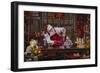 Santa-Santa’s Workshop-Framed Giclee Print