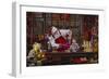 Santa-Santa’s Workshop-Framed Giclee Print