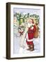 Santa-Art House Design-Framed Giclee Print