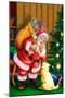 Santa-Art House Design-Mounted Giclee Print