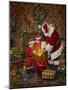 Santa-Santa’s Workshop-Mounted Giclee Print