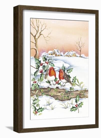 Santa-Art House Design-Framed Giclee Print