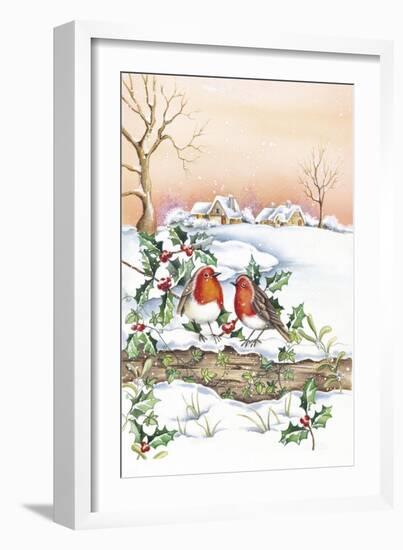 Santa-Art House Design-Framed Giclee Print