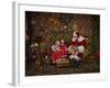 Santa-Santa’s Workshop-Framed Giclee Print