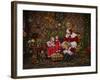 Santa-Santa’s Workshop-Framed Giclee Print