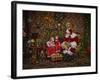 Santa-Santa’s Workshop-Framed Giclee Print