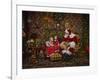 Santa-Santa’s Workshop-Framed Giclee Print