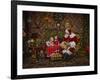 Santa-Santa’s Workshop-Framed Giclee Print