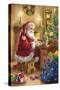 Santa-Art House Design-Stretched Canvas