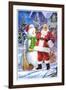 Santa-Art House Design-Framed Giclee Print