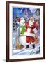 Santa-Art House Design-Framed Giclee Print