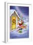 Santa-Art House Design-Framed Giclee Print