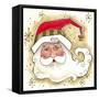 Santa-Beverly Johnston-Framed Stretched Canvas