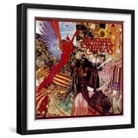 Santana: Abraxas-null-Framed Premium Giclee Print