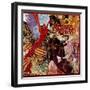 Santana: Abraxas-null-Framed Premium Giclee Print