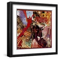 Santana: Abraxas-null-Framed Premium Giclee Print