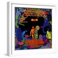 Santana: Amigos-null-Framed Premium Giclee Print