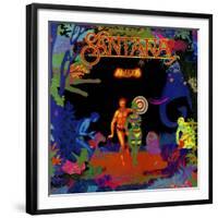 Santana: Amigos-null-Framed Premium Giclee Print