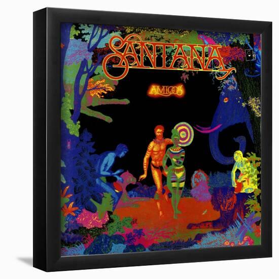 Santana: Amigos-null-Framed Poster