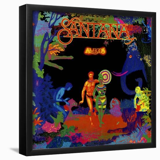 Santana: Amigos-null-Framed Poster