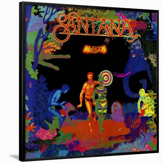 Santana: Amigos-null-Framed Poster
