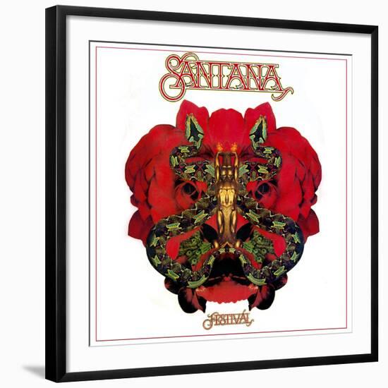 Santana: Festival-null-Framed Premium Giclee Print