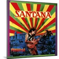 Santana: Freedom-null-Mounted Premium Giclee Print