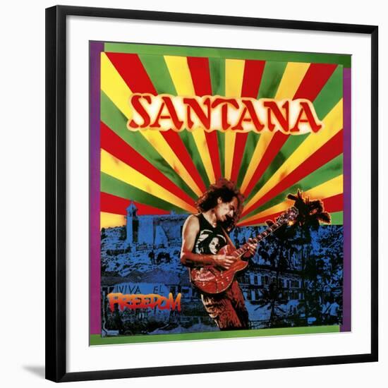 Santana: Freedom-null-Framed Premium Giclee Print