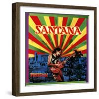 Santana: Freedom-null-Framed Premium Giclee Print