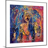 Santana: Shaman-null-Mounted Premium Giclee Print