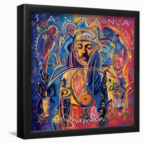 Santana: Shaman-null-Framed Poster