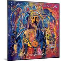 Santana: Shaman-null-Mounted Poster