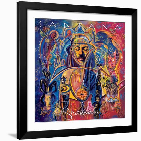 Santana: Shaman-null-Framed Premium Giclee Print