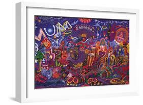 Santana: Supernatural-null-Framed Premium Giclee Print