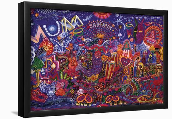 Santana: Supernatural-null-Framed Poster