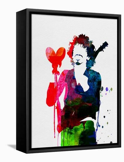 Santana Watercolor-Lora Feldman-Framed Stretched Canvas