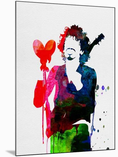 Santana Watercolor-Lora Feldman-Mounted Art Print