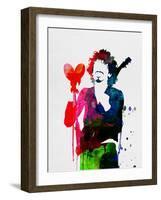 Santana Watercolor-Lora Feldman-Framed Art Print