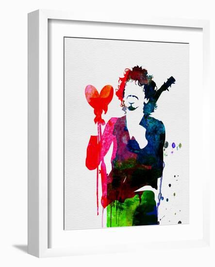 Santana Watercolor-Lora Feldman-Framed Art Print