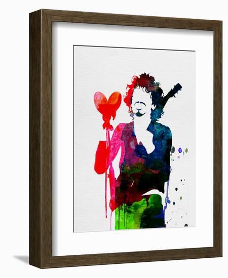 Santana Watercolor-Lora Feldman-Framed Art Print